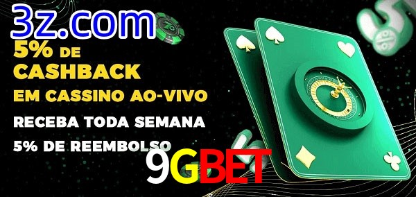 Promoções do cassino ao Vivo 9Gbet